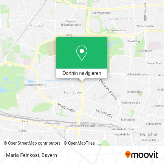 Maria Feinkost Karte