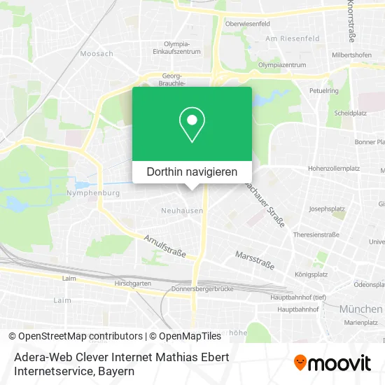 Adera-Web Clever Internet Mathias Ebert Internetservice Karte