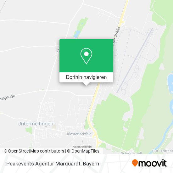 Peakevents Agentur Marquardt Karte