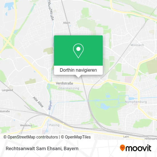 Rechtsanwalt Sam Ehsani Karte