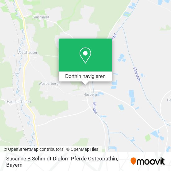 Susanne B Schmidt Diplom Pferde Osteopathin Karte