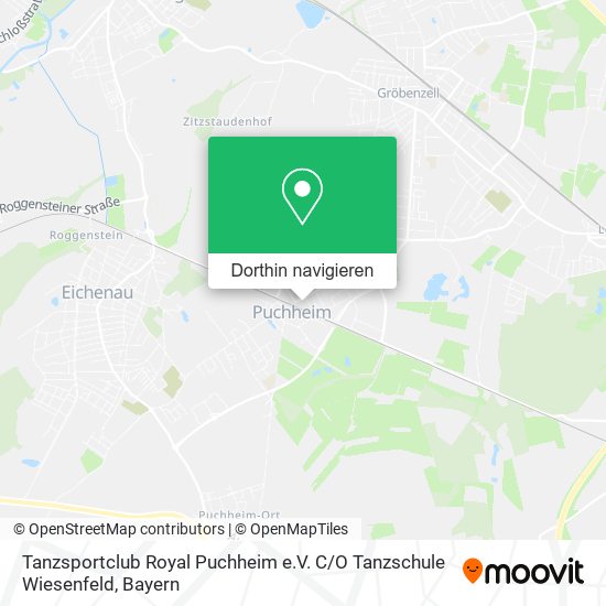 Tanzsportclub Royal Puchheim e.V. C / O Tanzschule Wiesenfeld Karte