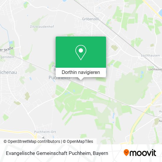 Evangelische Gemeinschaft Puchheim Karte
