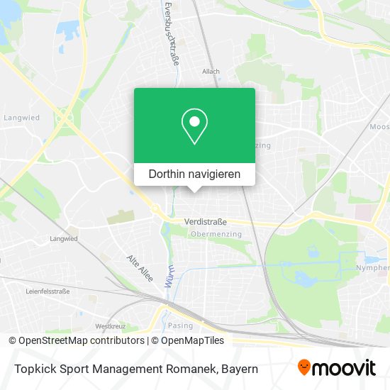 Topkick Sport Management Romanek Karte