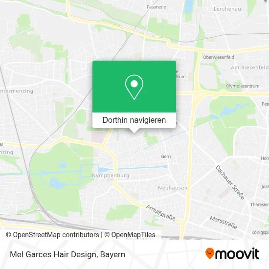 Mel Garces Hair Design Karte