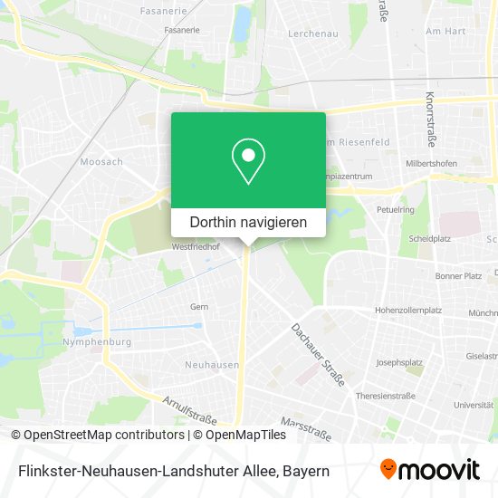 Flinkster-Neuhausen-Landshuter Allee Karte