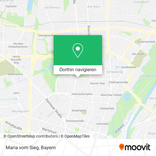 Maria vom Sieg Karte