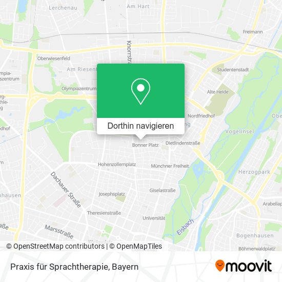 Praxis für Sprachtherapie Karte