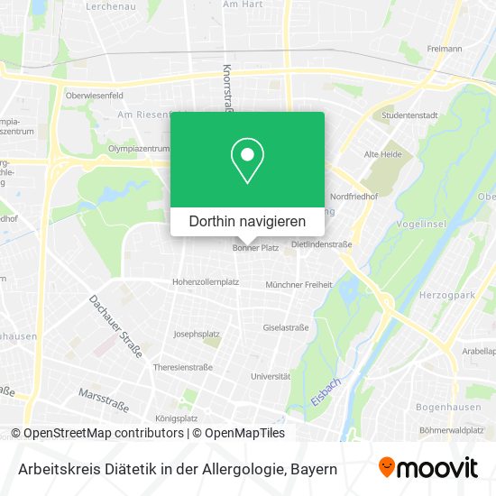 Arbeitskreis Diätetik in der Allergologie Karte