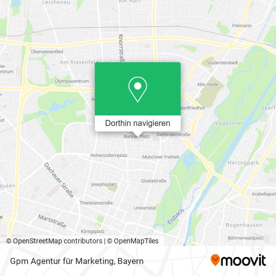 Gpm Agentur für Marketing Karte