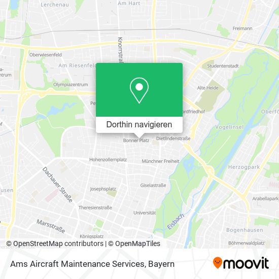 Ams Aircraft Maintenance Services Karte