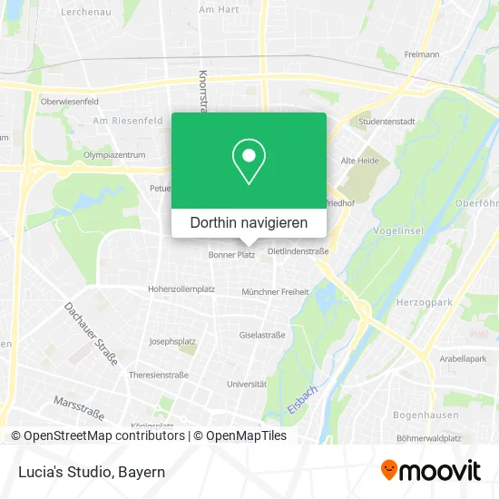 Lucia's Studio Karte