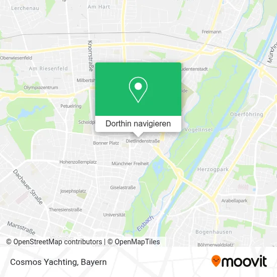 Cosmos Yachting Karte