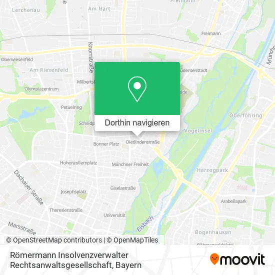 Römermann Insolvenzverwalter Rechtsanwaltsgesellschaft Karte