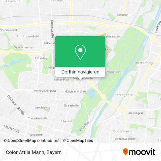 Color Attila Mann Karte