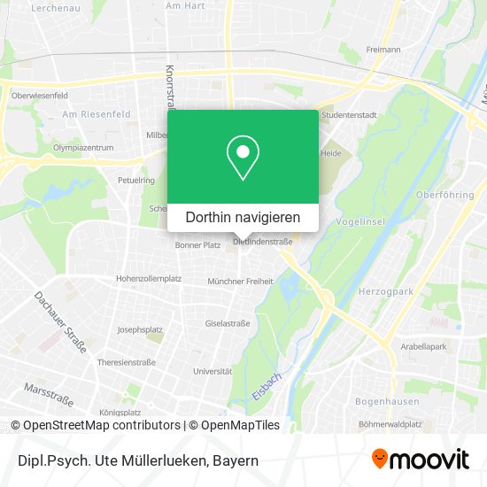 Dipl.Psych. Ute Müllerlueken Karte