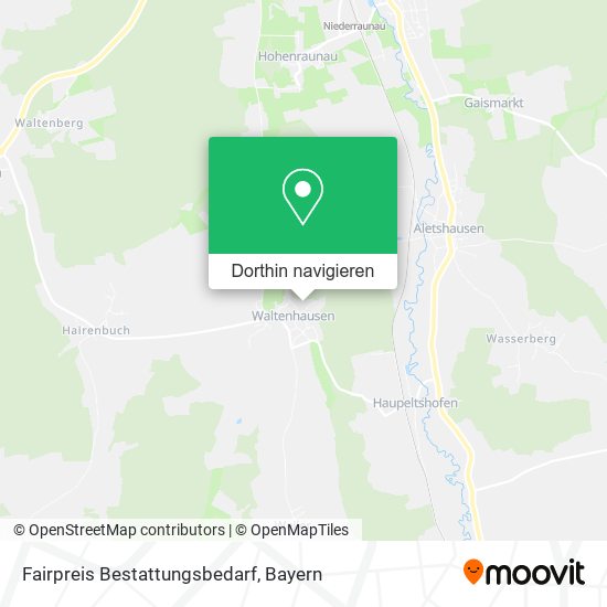 Fairpreis Bestattungsbedarf Karte