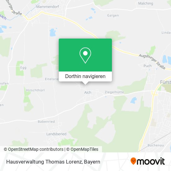 Hausverwaltung Thomas Lorenz Karte