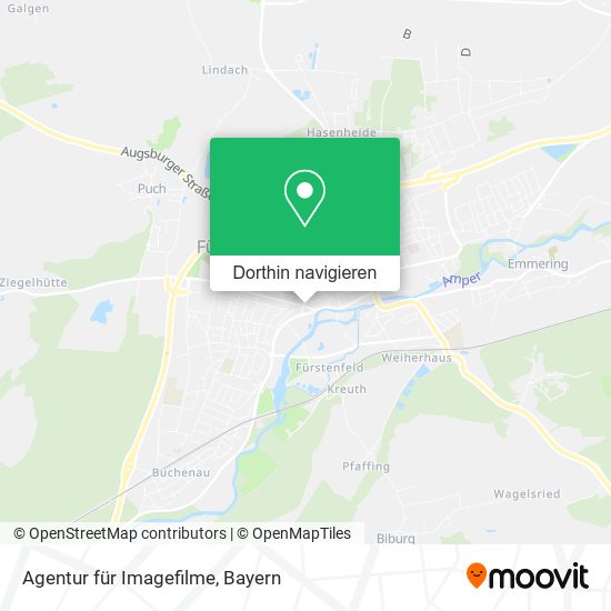 Agentur für Imagefilme Karte