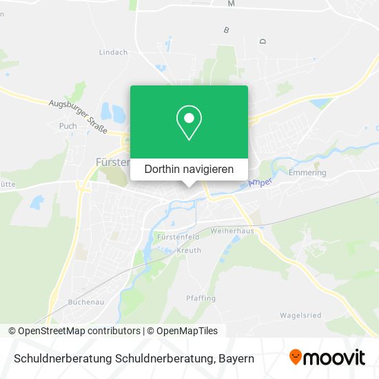 Schuldnerberatung Schuldnerberatung Karte