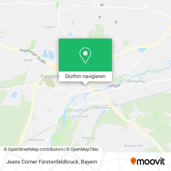 Jeans Corner Fürstenfeldbruck Karte