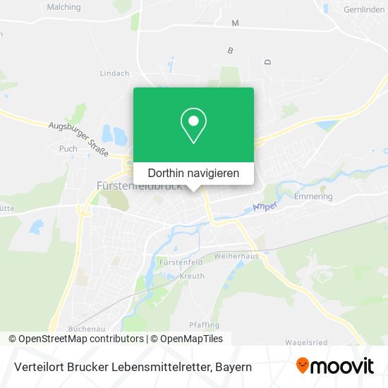 Verteilort Brucker Lebensmittelretter Karte
