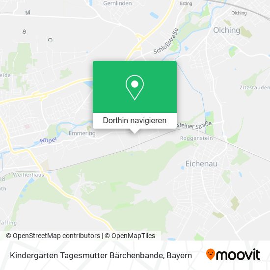Kindergarten Tagesmutter Bärchenbande Karte