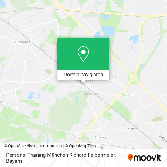Personal Training München Richard Felbermeier Karte