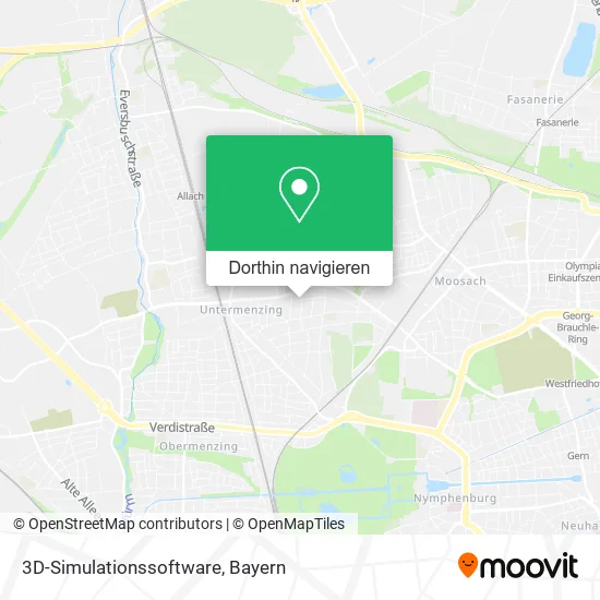 3D-Simulationssoftware Karte