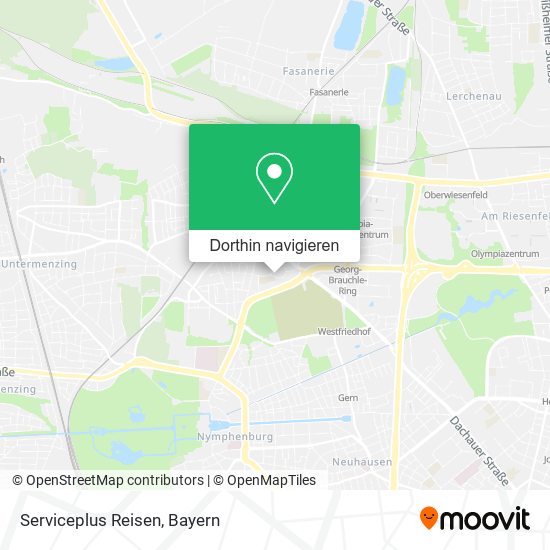 Serviceplus Reisen Karte