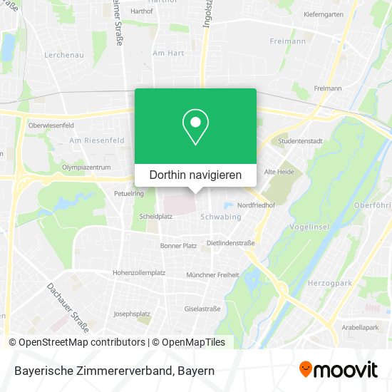 Bayerische Zimmererverband Karte