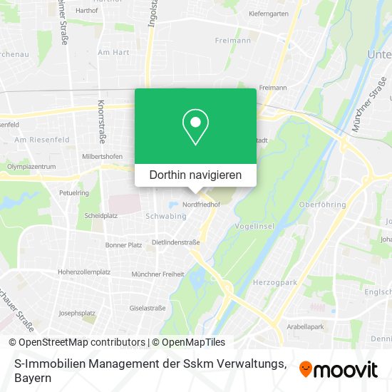 S-Immobilien Management der Sskm Verwaltungs Karte