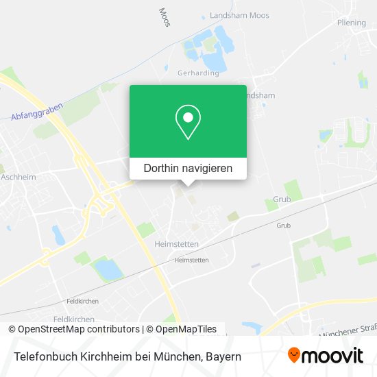 Telefonbuch Kirchheim bei München Karte