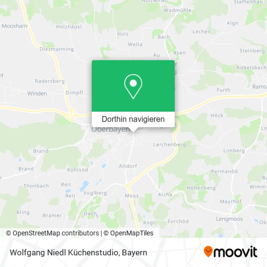 Wolfgang Niedl Küchenstudio Karte