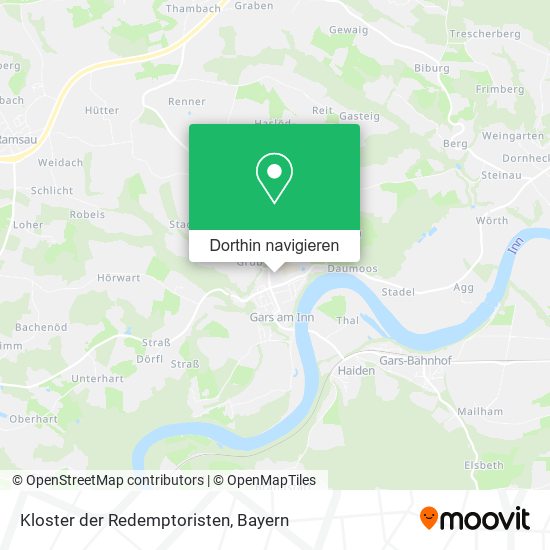 Kloster der Redemptoristen Karte