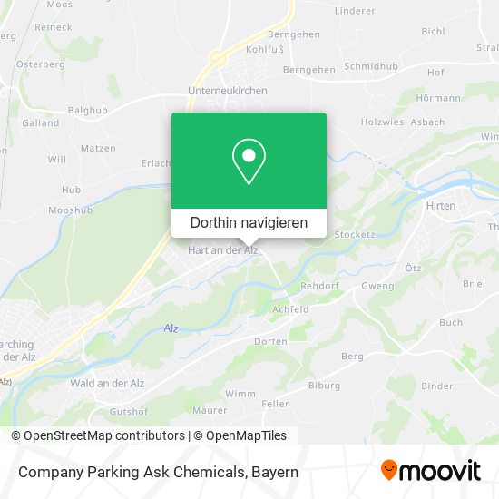 Company Parking Ask Chemicals Karte