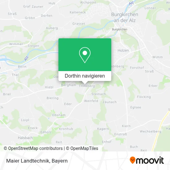 Maier Landtechnik Karte