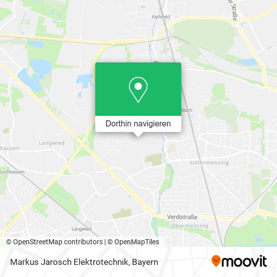 Markus Jarosch Elektrotechnik Karte