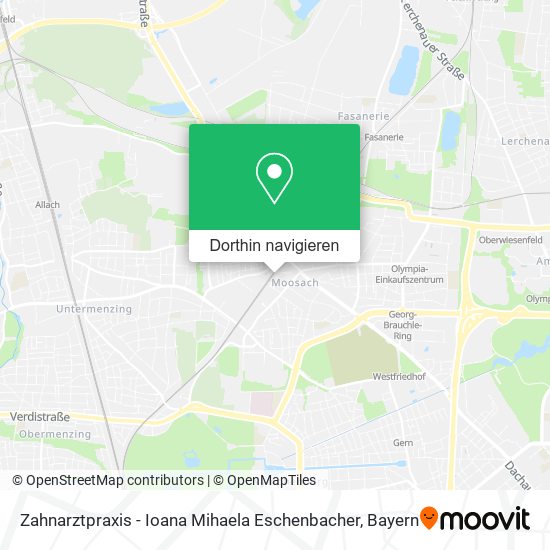 Zahnarztpraxis - Ioana Mihaela Eschenbacher Karte