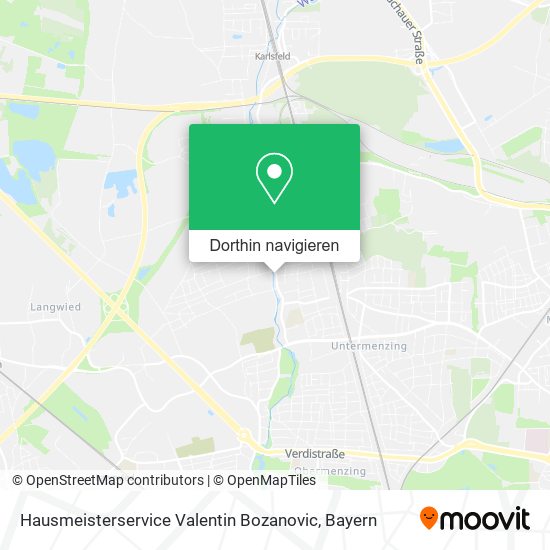 Hausmeisterservice Valentin Bozanovic Karte
