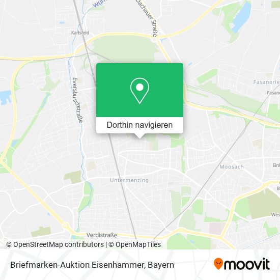 Briefmarken-Auktion Eisenhammer Karte