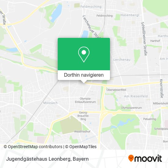 Jugendgästehaus Leonberg Karte