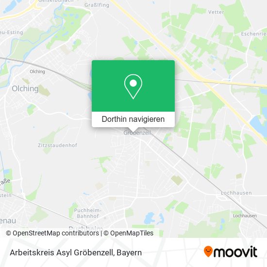 Arbeitskreis Asyl Gröbenzell Karte