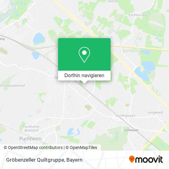 Gröbenzeller Quiltgruppe Karte