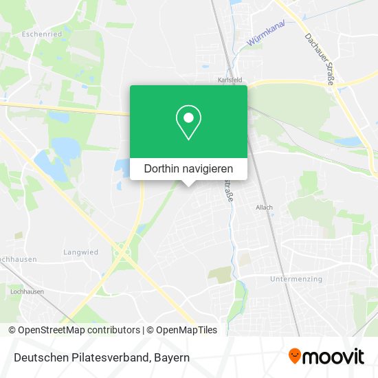 Deutschen Pilatesverband Karte