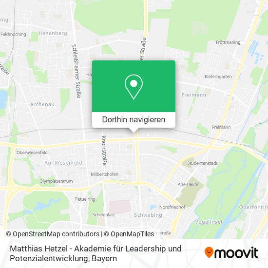Matthias Hetzel - Akademie für Leadership und Potenzialentwicklung Karte