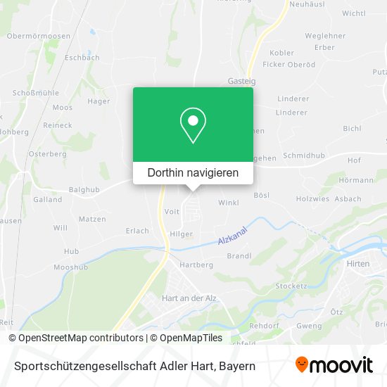 Sportschützengesellschaft Adler Hart Karte