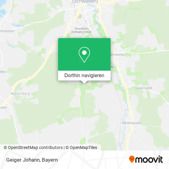 Geiger Johann Karte