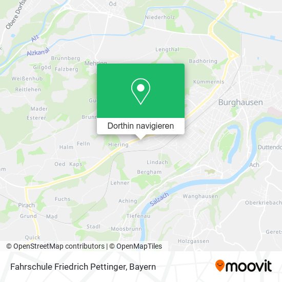 Fahrschule Friedrich Pettinger Karte