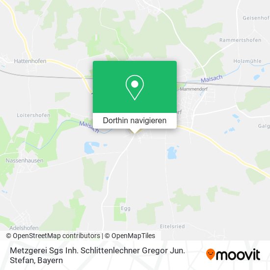 Metzgerei Sgs Inh. Schlittenlechner Gregor Jun. Stefan Karte